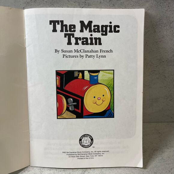 The Magic Train by Susan McClanahan French - 1992 - Illustrated by Patty Lunn - Picture 2 of 8